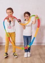 Piste de mașini - Pista flexibilă pentru mașini Flextrem Discovery Set Smoby 184 piese ale pistei și 440 cm lungime cu o mașinuță electronică iluminată de la 4 ani_16