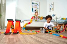 Autodráhy -  NA PREKLAD - Autodráha FleXtrem Discovery Set Smoby, flexible 184 piezas de vía y un automóvil con luces electrónicas de 440 cm de largo para niños a partir de 4 años._33