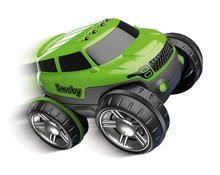 Piste de mașini - Mașinuță de rezervă pentru pista flexibilă Flextrem Discovery Set Smoby cu trei caroserii schimbabile albastru galben și verde de la 4 ani_0