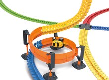 Autópályák - Flexibilis autópálya ívvel Flextrem Superloop Circuit Smoby függőlegesen-vízszintesen egy autóval 145 darabos 4 évtől_0