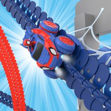 Autobahnen - Flexible Autobahn Spidey Marvel Flextrem Set Smoby mit elektronischem Spielzeugauto 184 Teile Bahn 4,40 m lang mit Spinnennetz ab 4 Jahren_2