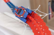 Autodráhy - Flexibilná autodráha Spidey Marvel Flextrem Set Smoby s elektronickým autíčkom 184 dielov dráhy 4,40 m dĺžka s pavučinou od 4 rokov_8