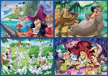 Progresszív gyerek puzzle - Puzzle Multi 4 Disney Educa 50-80-100-150 darabos 5 évtől_0