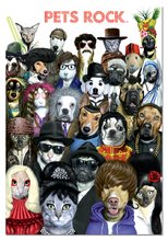 1000 delne puzzle - Puzzle Pets Rock Educa 1000 delov od 12 leta_0