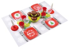 Kuhinje za djecu setovi - SMOBY 311201-1 crvena kuhinjaTefal French Touch Mjehurići sa šumom i ledom+tablica postavka sa setom za ručavanje i svijecama _3