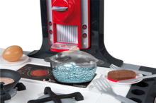 Kuhinje za djecu setovi - SMOBY 311201-4 crvena kuhinja Tefal French Touch Mjehurići sa šumom i ledem+ekspres lonac+aparat za prokuhavanje vode _0