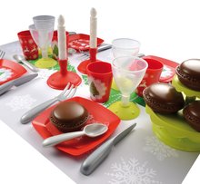 Kuhinje za djecu setovi - SMOBY 311201-1 crvena kuhinjaTefal French Touch Mjehurići sa šumom i ledom+tablica postavka sa setom za ručavanje i svijecama _2