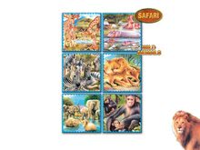Pohádkové kostky - Velké pohádkové kostky Divoké safari Dohány 24 dílů_3