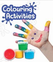 Dječje puzzle do 100 dijelova - Puzzle vymaľovánky Červená Čiapočka Colouring Activities Educa v kufríku 20 dielov-maľovanie prstami 24*34 cm od 3 rokov EDU18210_1