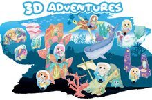 Puzzle 3D - Puzzle dobrodružstvo 3D Morské princezné Educa od 4 rokov_0