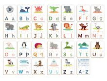 Gesellschaftsspiele in Fremdsprachen - Lernspiel im Aktenkoffer Wir lernen das Alphabet Educa 81 Teile ab 4-5 Jahren_0