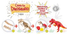 Ručné práce a tvorenie - Kreatívna hra Vymodeluj si svojho Dinosaura T-Rex Educa od 6 rokov_1