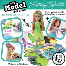 Lavori manuali e creazioni - Set creativo My Model Doll Design Fantasy World Educa crea le tue bambole da spiaggia 5 modelli dai 6 anni_1