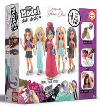 Ročno delo in ustvarjanje - Ustvarjalna igra My Model Doll Design Glami Chic Educa izdelaj lastne elegantne punčke 5 modelov od 6 leta_3