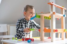 Atelier et outils en bois pour enfants - Atelier de travail en bois Work Bench Eichhorn avec  49 pièces d'outils_2