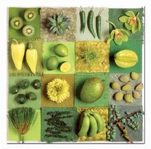 Puzzle cu 500 de bucăți  - Puzzle Exotic Fruits and Flowers Educa Andrea Tilk 3x500 și lipici fix de la 11 ani_1
