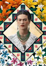 500 darabos puzzle - Puzzle Frida Kahlo Educa 500 darabos és Fix ragasztó 11 évtől_0