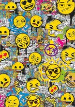 Puzzle 500-teilig - Puzzle Emoji Graffiti Educa 500 Teile und Fixkleber ab 11 Jahren_0
