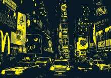 Svítící puzzle - Puzzle Times Square, New York Neon Educa 1000 dílků a Fix Lepidlo_0