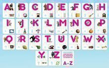 Detské puzzle do 100 dielov - Puzzle Písmenká abecedy Máša a medveď Educa 78 dielov francúzsky od 4 rokov_0