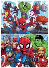 Fából készült Disney - Fa puzzle Marvel Super Heroe Adventures Educa 2x25 darabos_0