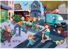 Detské puzzle do 100 dielov - Puzzle V meste Educa 100 dielov od 6 rokov_0