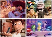 Progresszív gyerek puzzle - Puzzle Pixar 2 Disney Multi 4 Junior Educa 20-40-60-80 darabos 4 évtől_0