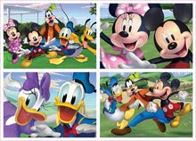 Progresivní dětské puzzle - Puzzle Mickey Mouse Disney Multi 4 Junior Educa 20-40-60-80 dílků od 4 let_0