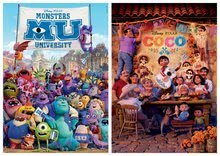 Puzzle pentru copii 100 - 300 de bucăți - Puzzle Pixar Disney Educa 2x100 piese de la 6 ani_0