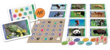 Cudzojazyčné spoločenské hry - Spoločenská hra Rýchle zvieratá Planeta Tierra Speed Animals Board Game Educa 96 kariet v španielčine od 7 rokov_1