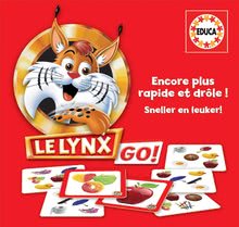 Cudzojazyčné spoločenské hry - Spoločenská hra Lynx Rýchly ako rys Educa 60 obrázkov pre najmenších francúzsky od 4 rokov_2