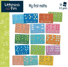 Cizojazyčné společenské hry - Naučná hra pro nejmenší My first Maths Educa Učíme se matematiku s obrázky 64 dílů od 4 let_0