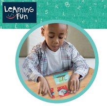 Idegennyelvű társasjátékok - Oktatójáték legkisebbeknek Spell a Puzzle Educa Tanuljunk angolul képekkel 76 darabos 5 évtől_0