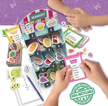 Cizojazyčné společenské hry - Naučná hra pro nejmenší The Shopping List Educa Učíme se nakupovat v obchodě s obrázky 142 dílů od 5 let_0