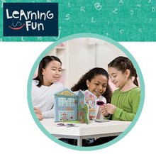 Jeux de société en langues étrangères - Jeu d'apprentissage pour les tout-petits English House Educa Nous apprenons l'équipement de la maison familiale en anglais avec des images, 192 pièces pour les enfants de 5 à 12 ans._2