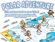 Jocuri de societate în limbi străine - Joc de societate pentru copii Polar Adventure Educa în engleză Prinde peștele și fugi în iglu! de la 4 ani_0