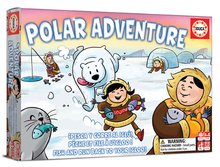 Cudzojazyčné spoločenské hry -  NA PREKLAD - Juego social para niños Polar Adventure Educa Atrapa un pez y corre al iglú! Desde 4 años_2