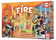 Gesellschaftsspiele in Fremdsprachen - Brettspiel für Kinder Fire Educa auf Englisch Sie retten das Feuer! ab 6 Jahren_2