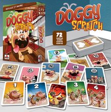 Tujejezične družabne igre - Družabna igra za otroke Doggy Scratch Educa Praskanka psiček od 8 leta - v angleščini, španščini, francoščini in potrugalščini_0