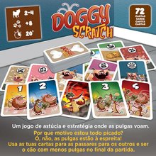 Gesellschaftsspiele in Fremdsprachen - Brettspiel für Kinder Doggy Scratch Educa Scratch Dog ab 8 Jahren - in Englisch, Spanisch, Französisch und Portugiesisch_1