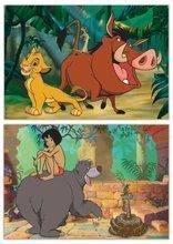 Drevené Disney puzzle - Drevené puzzle Disney Classics Jungle Book Educa 2x16 dielov_0
