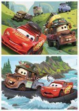 Puzzle Disney din lemn - Puzzle din lemn Cars 3 Educa 2x25 piese_0