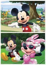 Detské puzzle do 100 dielov - Puzzle Mickey&Friends Educa 2x20 dielov od 4 rokov_0