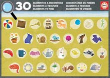 Detské puzzle do 100 dielov - Puzzle mesto Detectives Busy Town Educa hľadaj 30 predmetov 50 dielne od 4 rokov_1