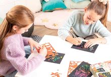 Ročno delo in ustvarjanje - Ustvarjalna igra Nature Friends Scratch Art Educa Rdečelasa princeska praskanka s šablono od 7 leta_3