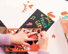 Lavori manuali e creazioni - Creazione creativa Nature Friends Scratch Art Educa principessa con capelli rossi immagini da grattare con stampino dai 7 anni_0