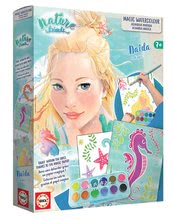 Handwerke und Kreation - Kreatives Basteln Natur Friends Magic Watercolor Art Educa Meerjungfrau mit Wasserfarben ab 7 Jahren_2