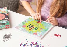 Lavori manuali e creazioni - Creazione creativa Nature Friends Sequin Art Educa principessa dei fiori con 800 glitter in 7 colori a partire dai 7 anni_0