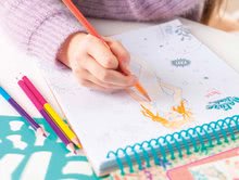 Lavori manuali e creazioni - Creazione creativa Nature Friends Sketchbook Aurea Art Educa Principessa gatto da colorare con le matite colorate dai 7 anni_0