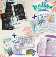 Ročno delo in ustvarjanje - Ustvarjalna igra Nature Friends Multiactivity Kit Art Educa štiri princeske z ustvarjalnimi aktivnostmi od 7 leta_1